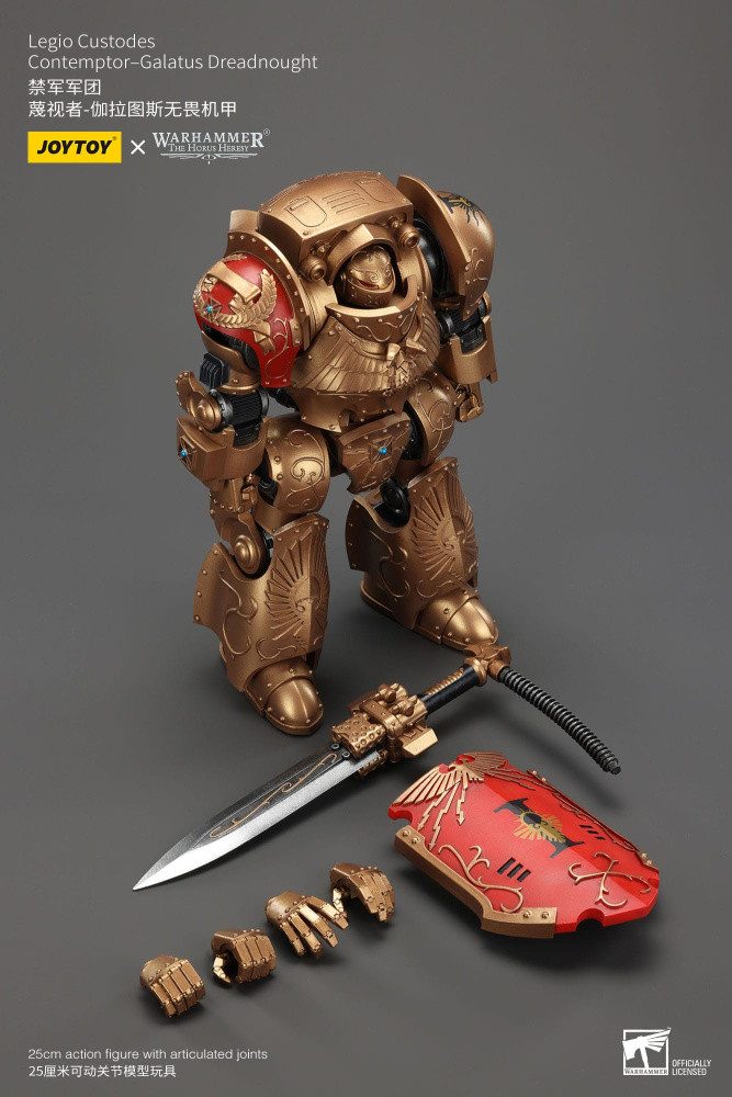 Joy Toy (CN) Actionfigur Warhammer The Horus Heresy Action Figure Legio Custodes Contemptor-Gal
