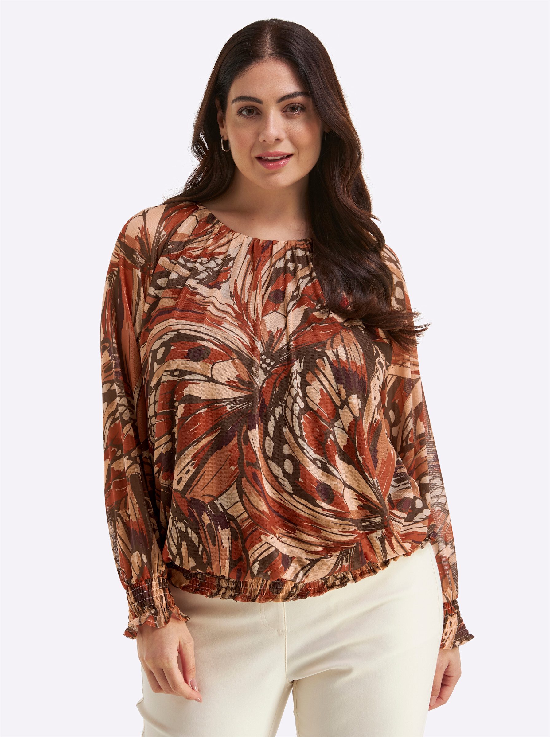 T-Shirt Langarm-Shirt Langarm