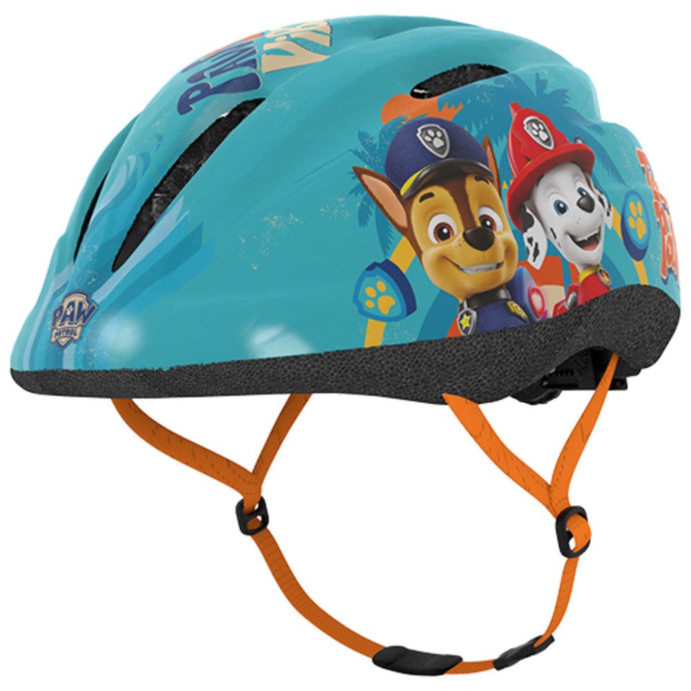Seven Polska Kinderfahrradhelm "PAW PATROL BOYS", grünblau, 48-52cm, ca. 2 - 5.5 Jahre