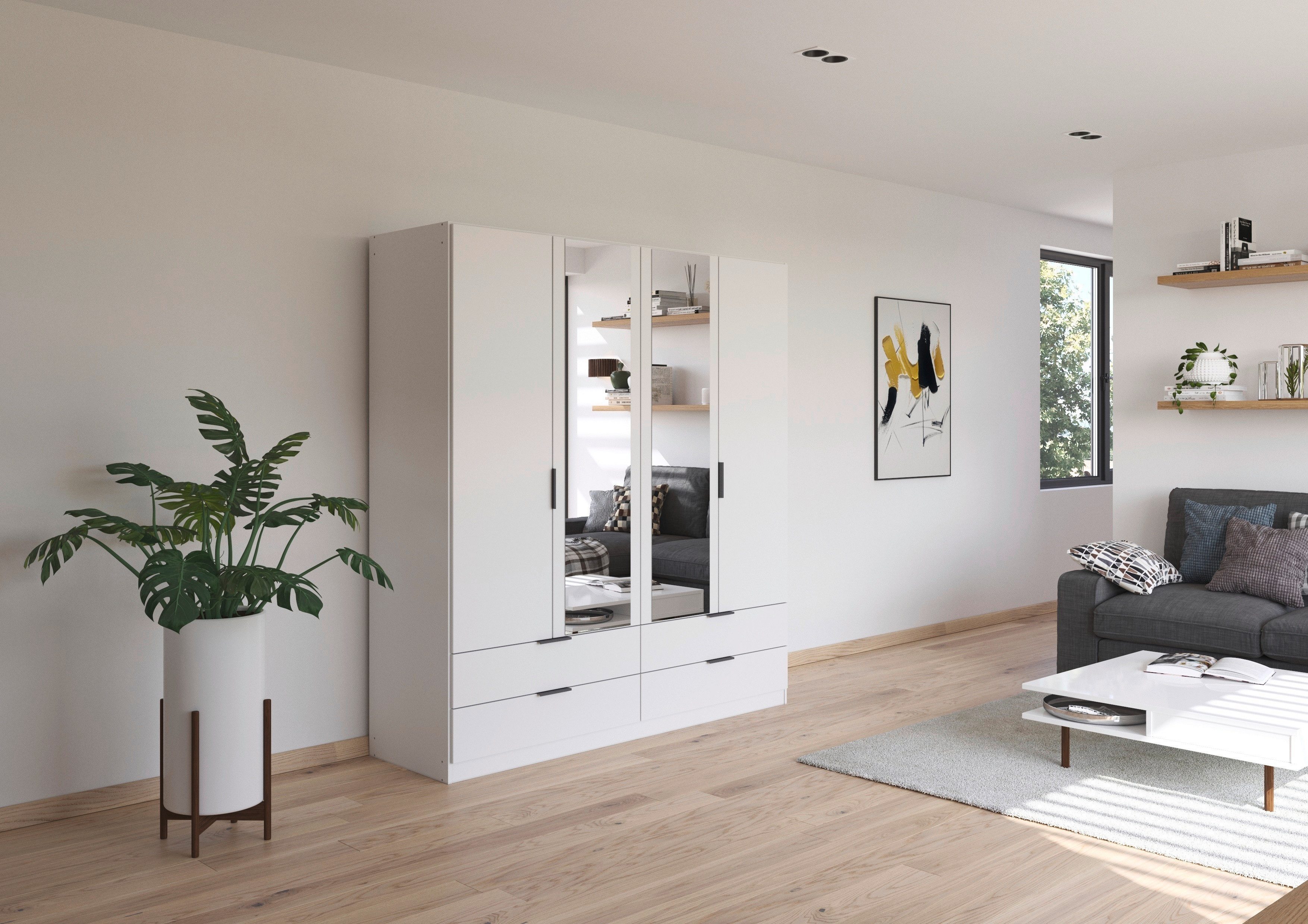 rauch Kleiderschrank Drehtürenschrank Schrank Garderobe Ankleide günstig online kaufen
