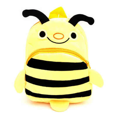 Lantelme Kinderrucksack »Kinderrucksack Biene«, gelb - schwarz, für 1-4 Jahre