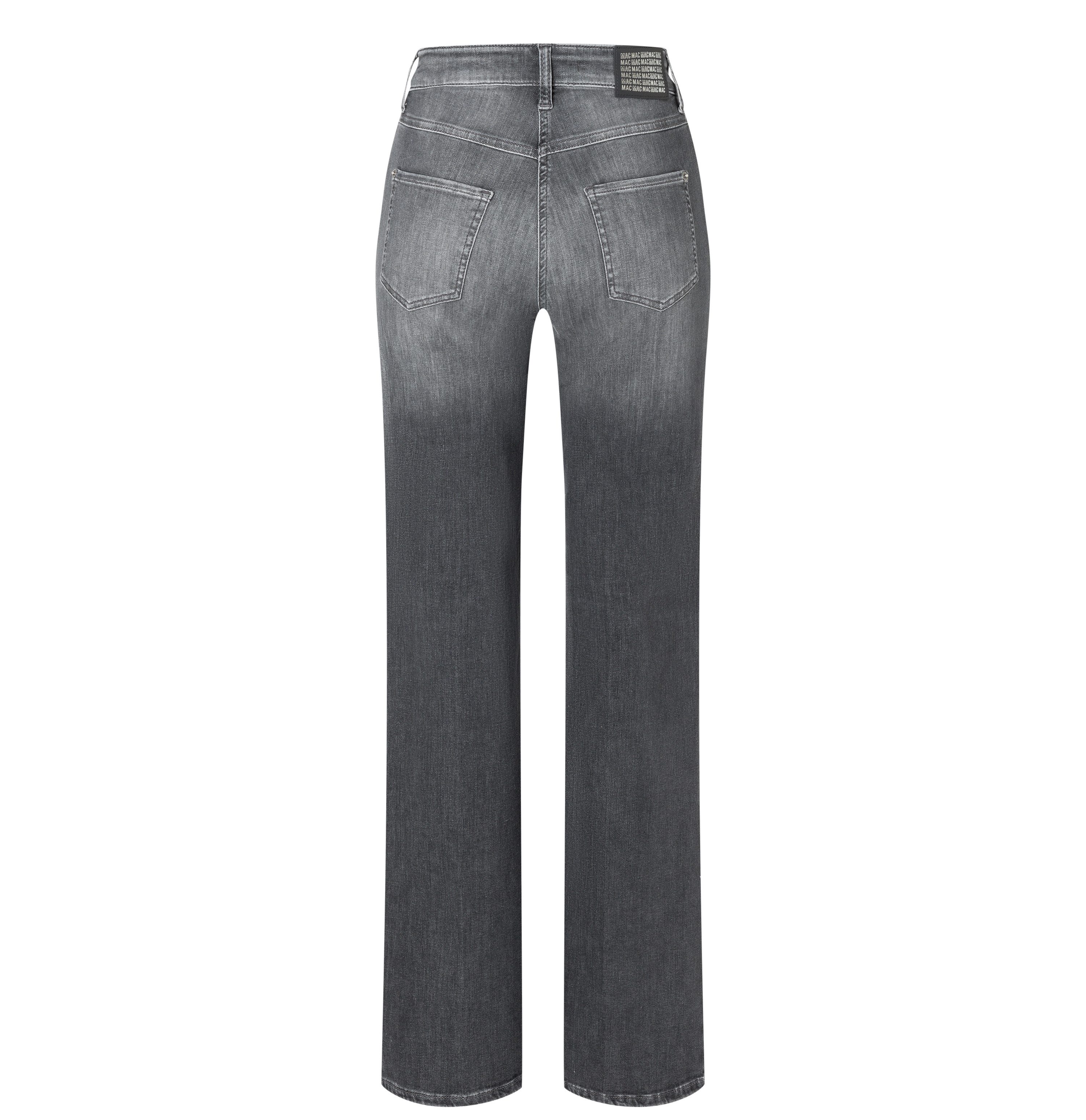 MAC Stretch-Jeans MAC WIDE grey heavy used wash 5228-90-0387L D901 – Bild 2 von 5