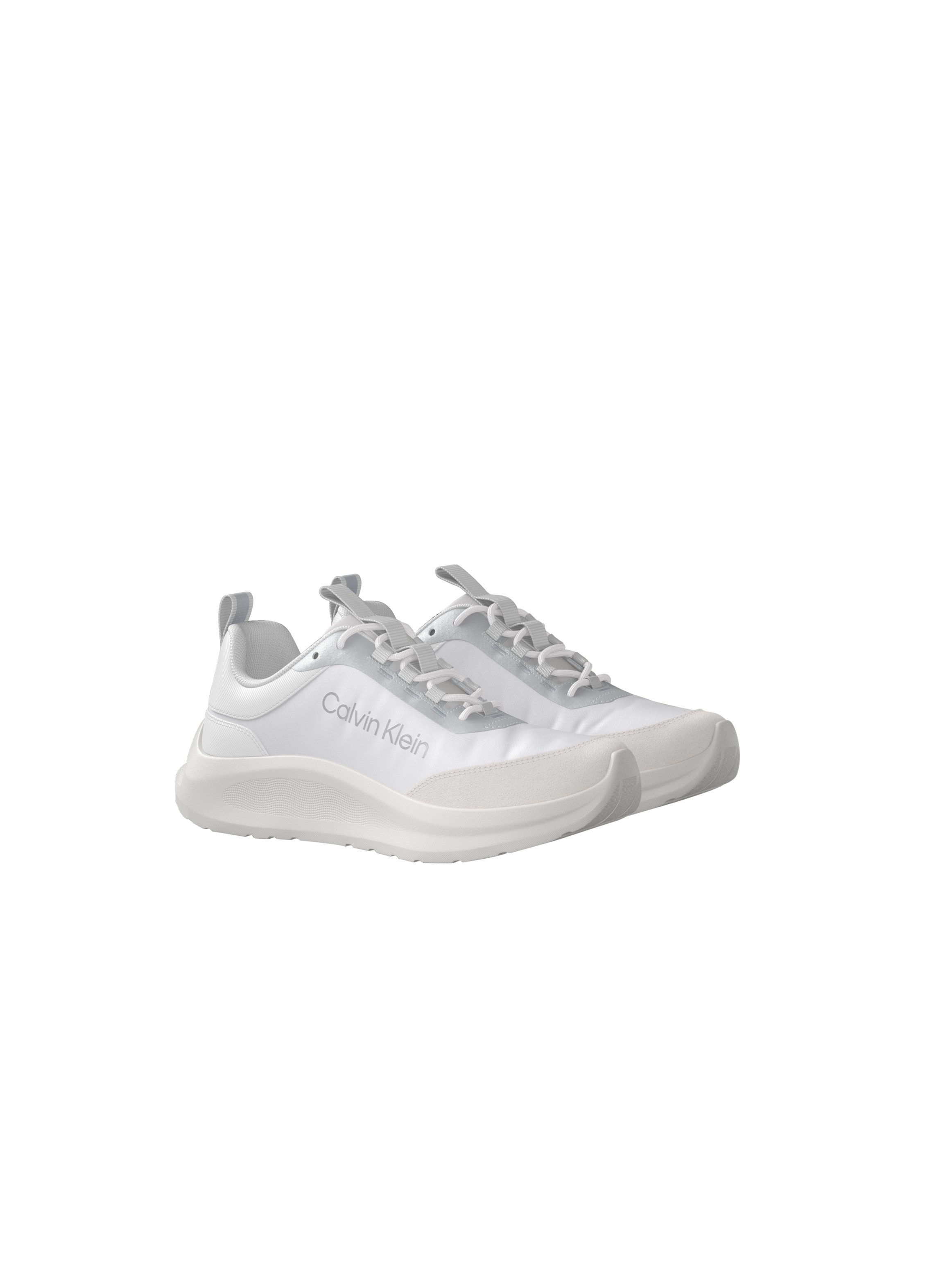 Calvin Klein LIGHT EVA RUN ESS LAC NY-SU WMN Plateausneaker Schnürschuh, Halbschuh, mit Anziehlasche