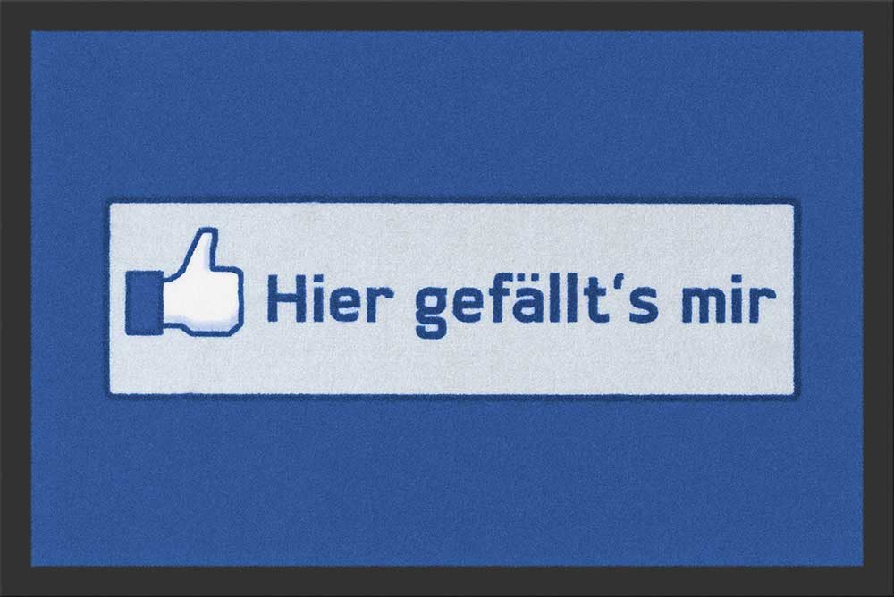 Fußmatte Fußmatte - Hier gefällt´s mir -Like