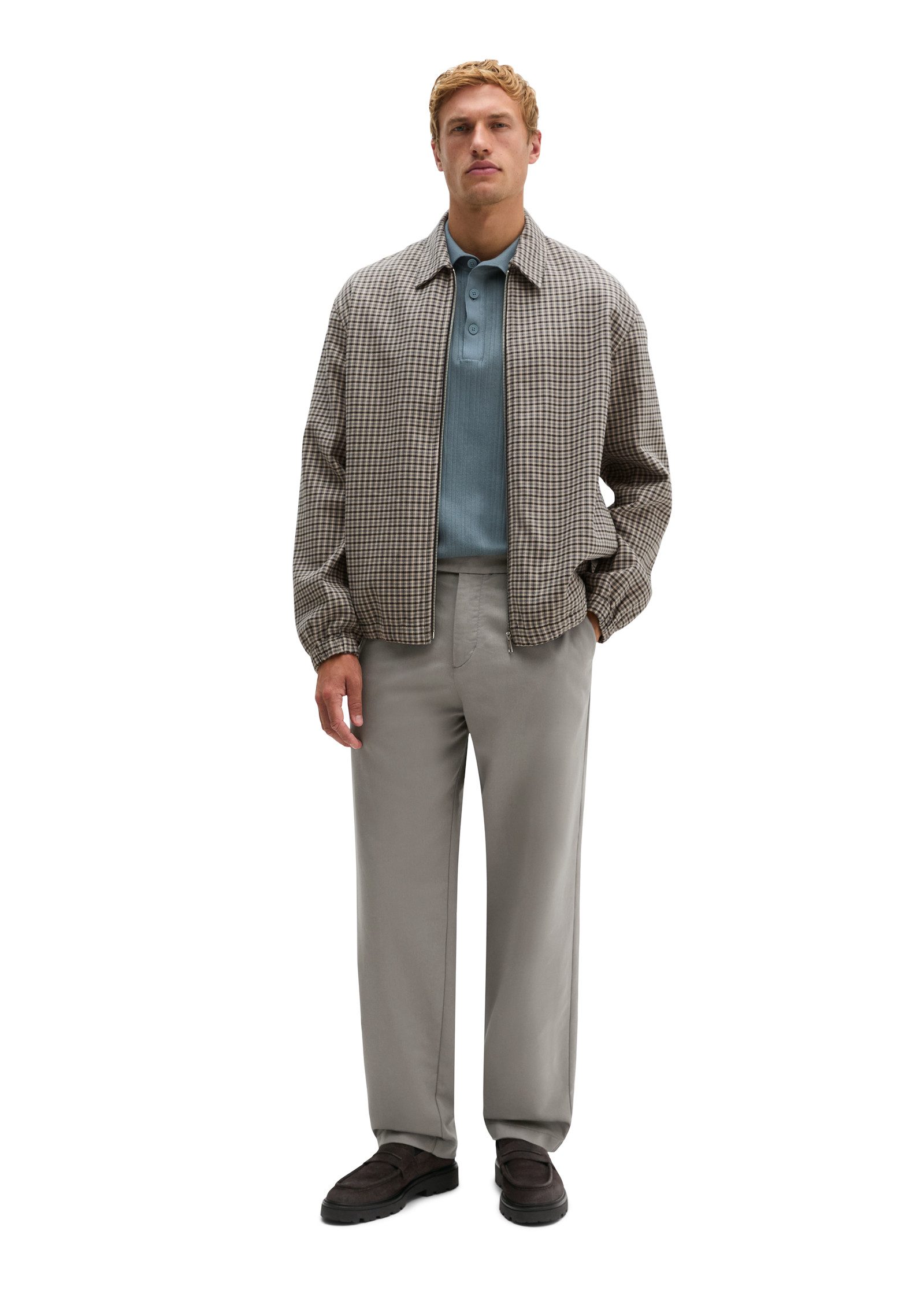 Marc O'Polo Hemdjacke aus Bio-Baumwoll-Twill, Overshirt – Bild 5 von 5