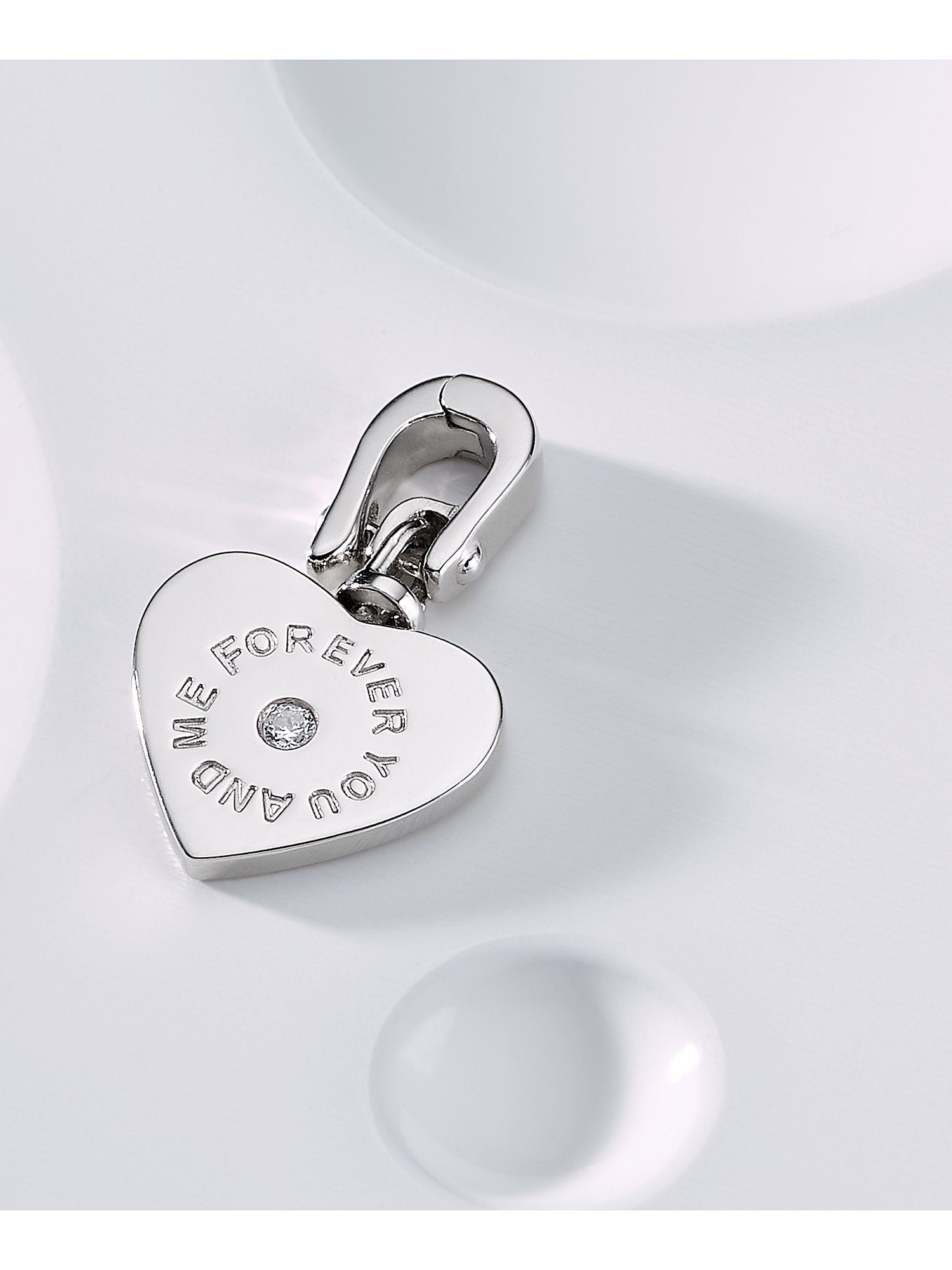 JETTE Kettenanhänger JETTE Damen-Charm 925er Silber günstig online kaufen