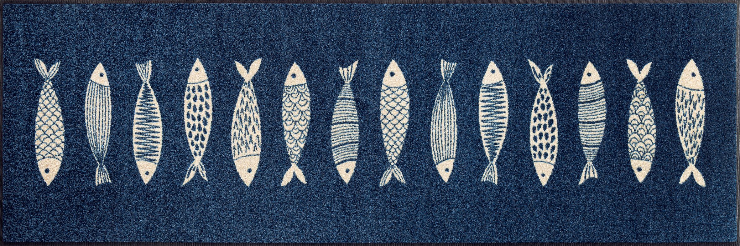 wash+dry by Kleen-Tex Fußmatte und Läufer Fish Tango, rechteckig, Höhe: 7 mm
