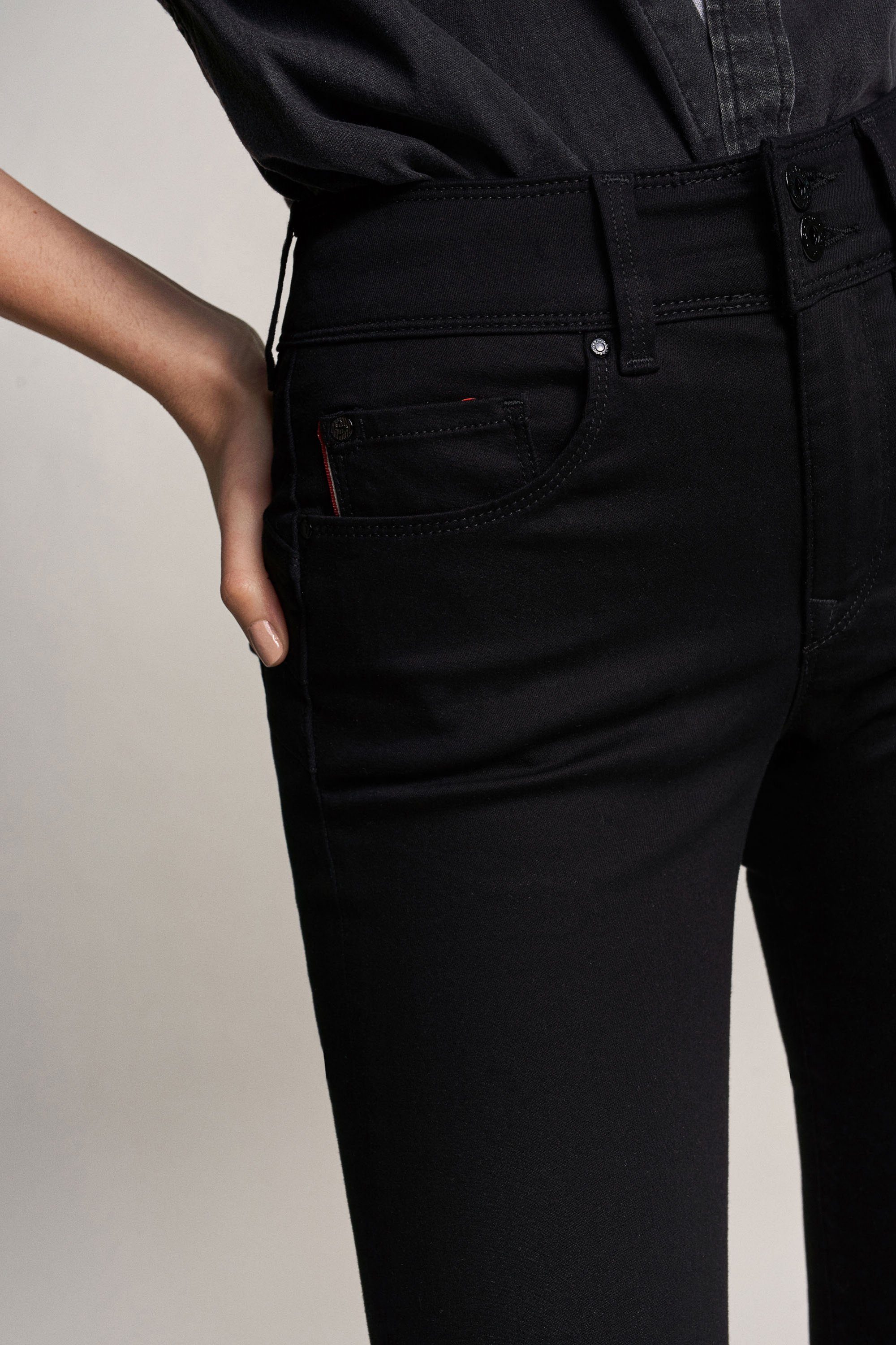 Salsa Stretch-Jeans SALSA JEANS SECRET PUSH IN SKINNY true black 123423.0000 – Bild 4 von 4