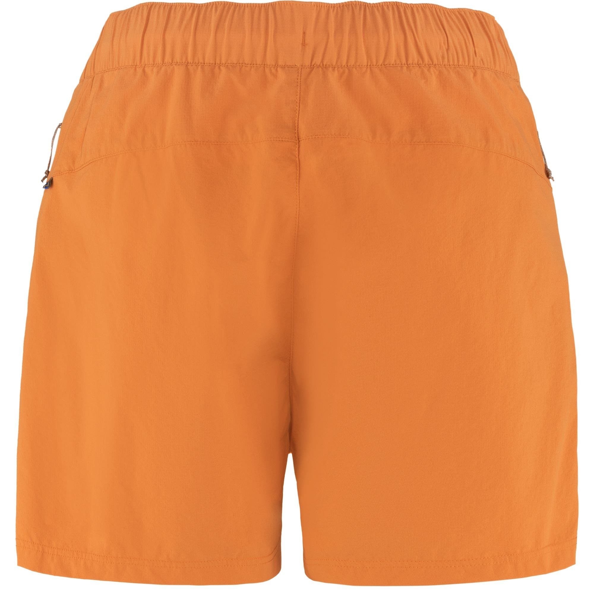 W Orange High Coast Damen Strandshorts Fjällräven Relaxed Shorts Fjällräven Spicy