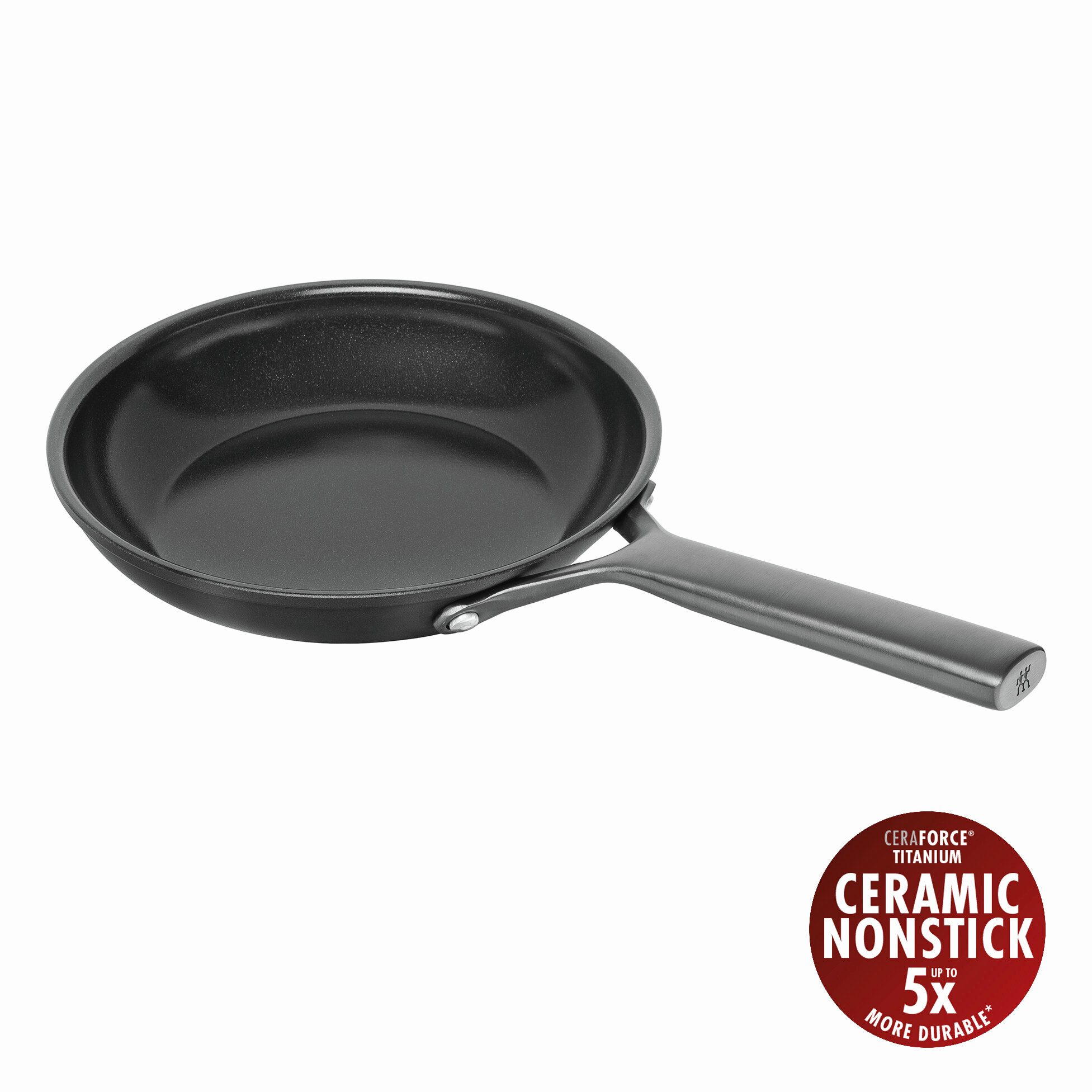 Zwilling Bratpfanne Milano, Aluminium (1-tlg), Keramik-Antihaftbeschichtung, Induktion, Made in Italy