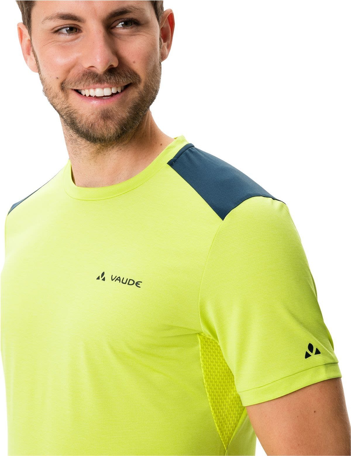 Kurzarm-Shirt Herren T-shirt Mens VAUDE T-Shirt Iii Vaude Bright Scopi Green