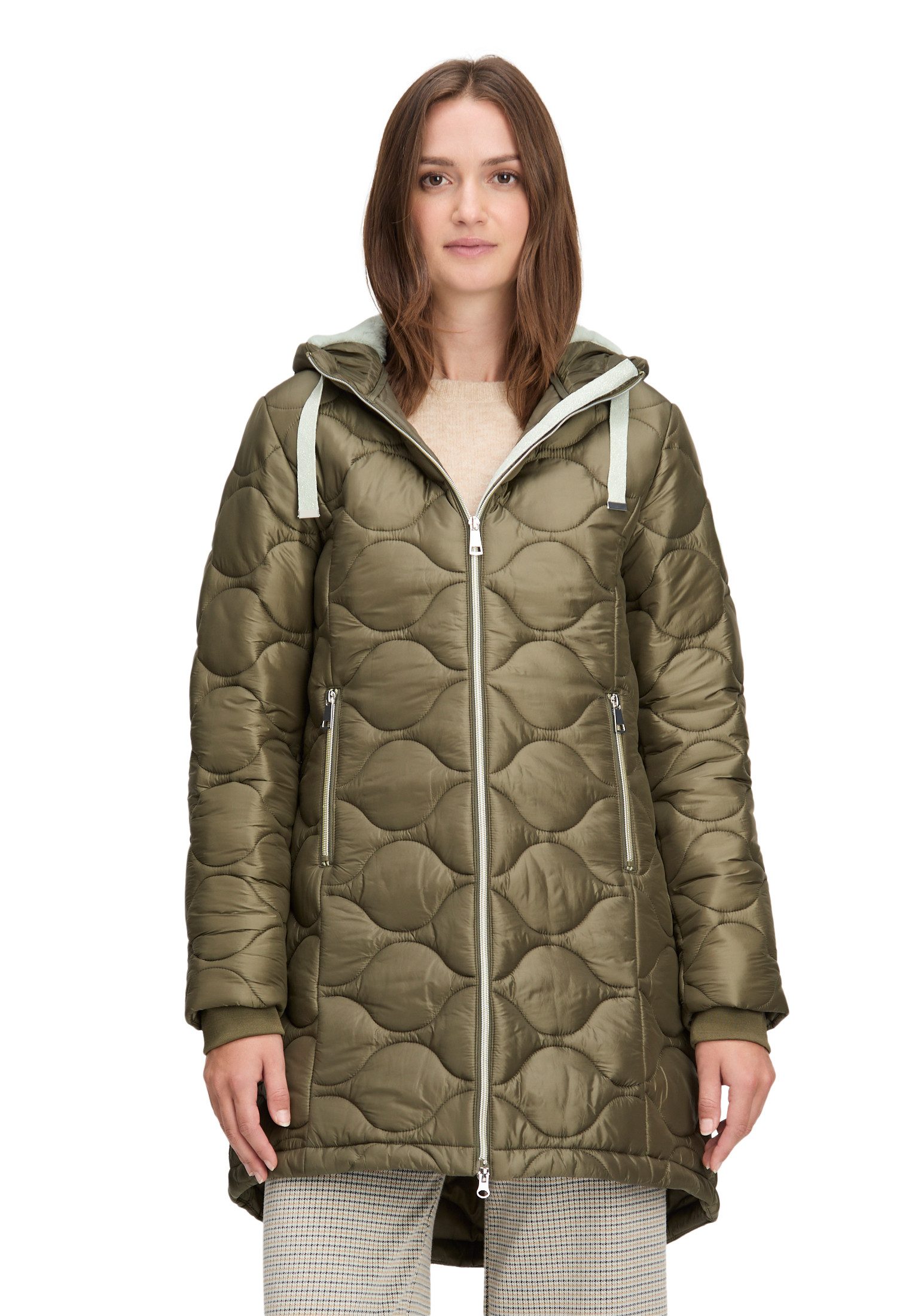 Cartoon Outdoorjacke Damen Outdoorjacke mit Kapuze günstig online kaufen