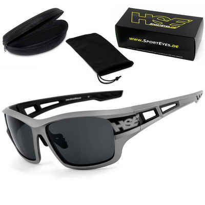 HSE - SportEyes Sportbrille 2095gm, Steinschlagbeständig durch Kunststoff-Sicherheitsglas