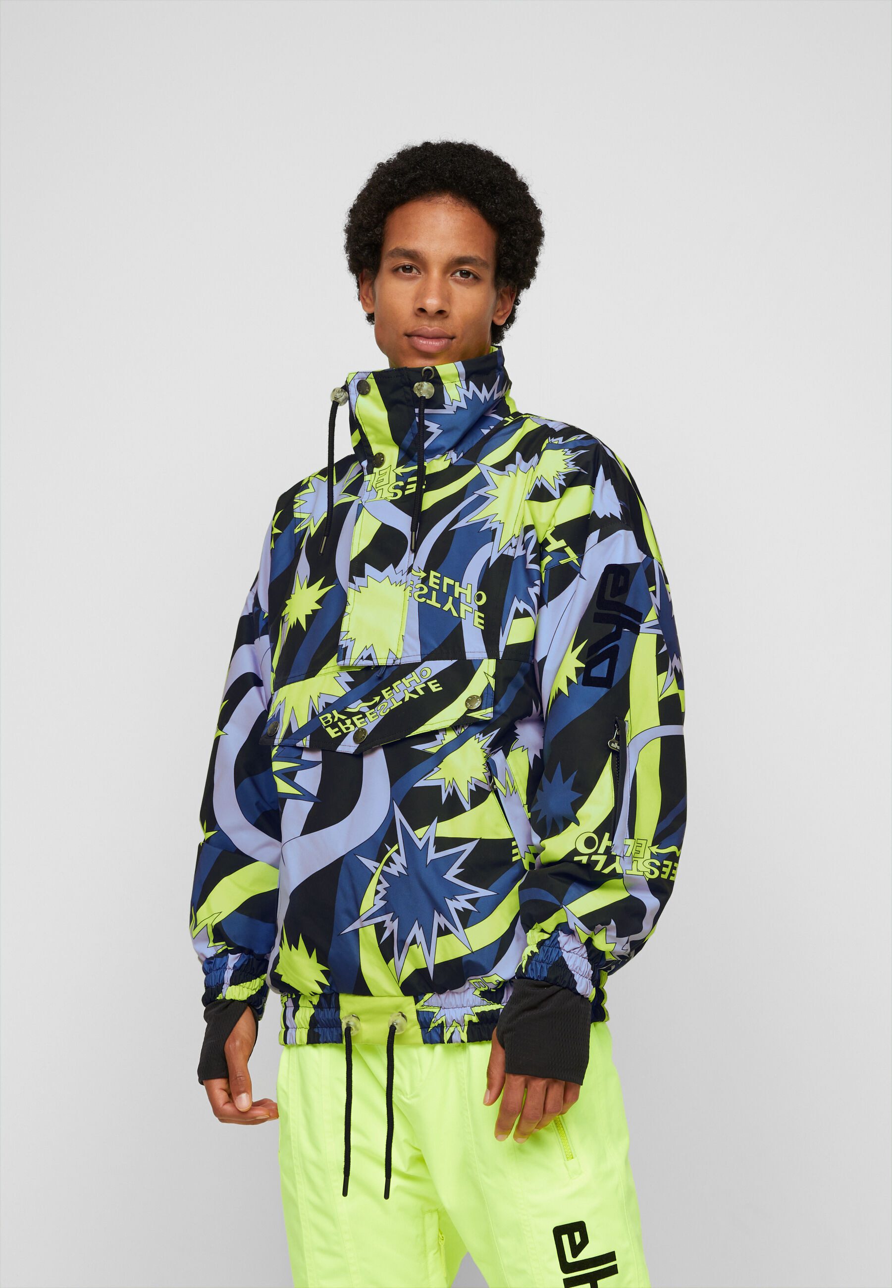 Elho Skijacke Unisex-Windbreaker Klosters 89 II mit vielen Taschen