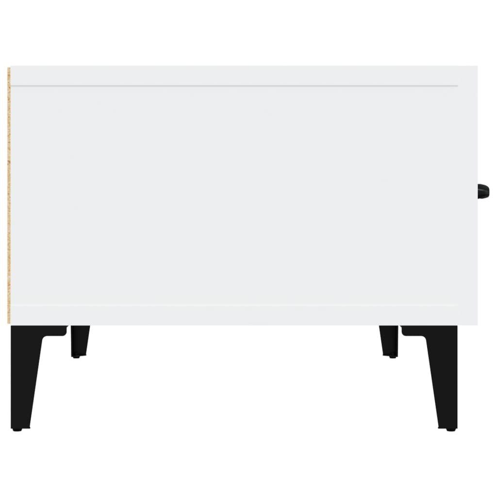 furnicato TV-Schrank Weiß 150x34,5x30 Holzwerkstoff cm