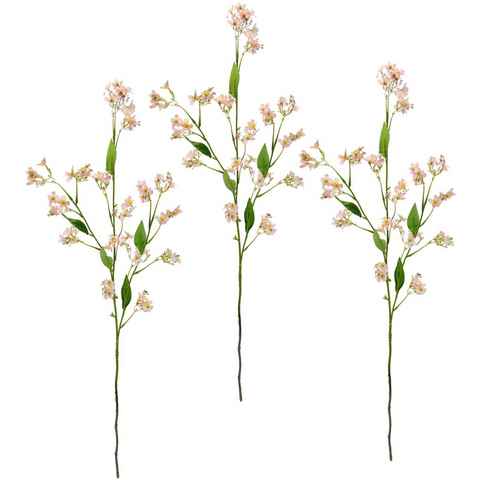 Kunstblume Blütenzweig, I.GE.A., Höhe 105 cm, 3er Set
