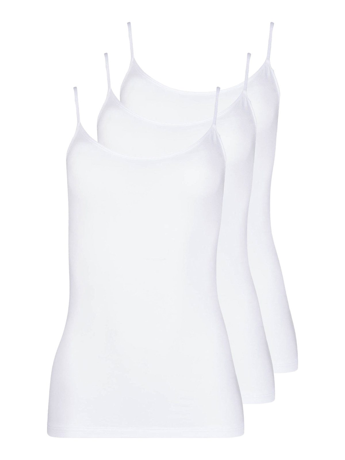 Achseltop 3er Pack Damen Spaghettitop Passion