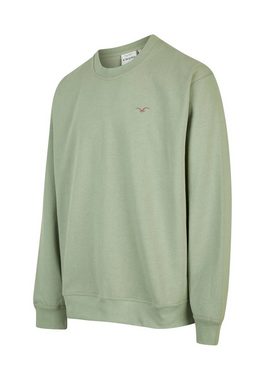 Cleptomanicx Sweatshirt Ligull Boxy mit kleiner Möwenstickerei