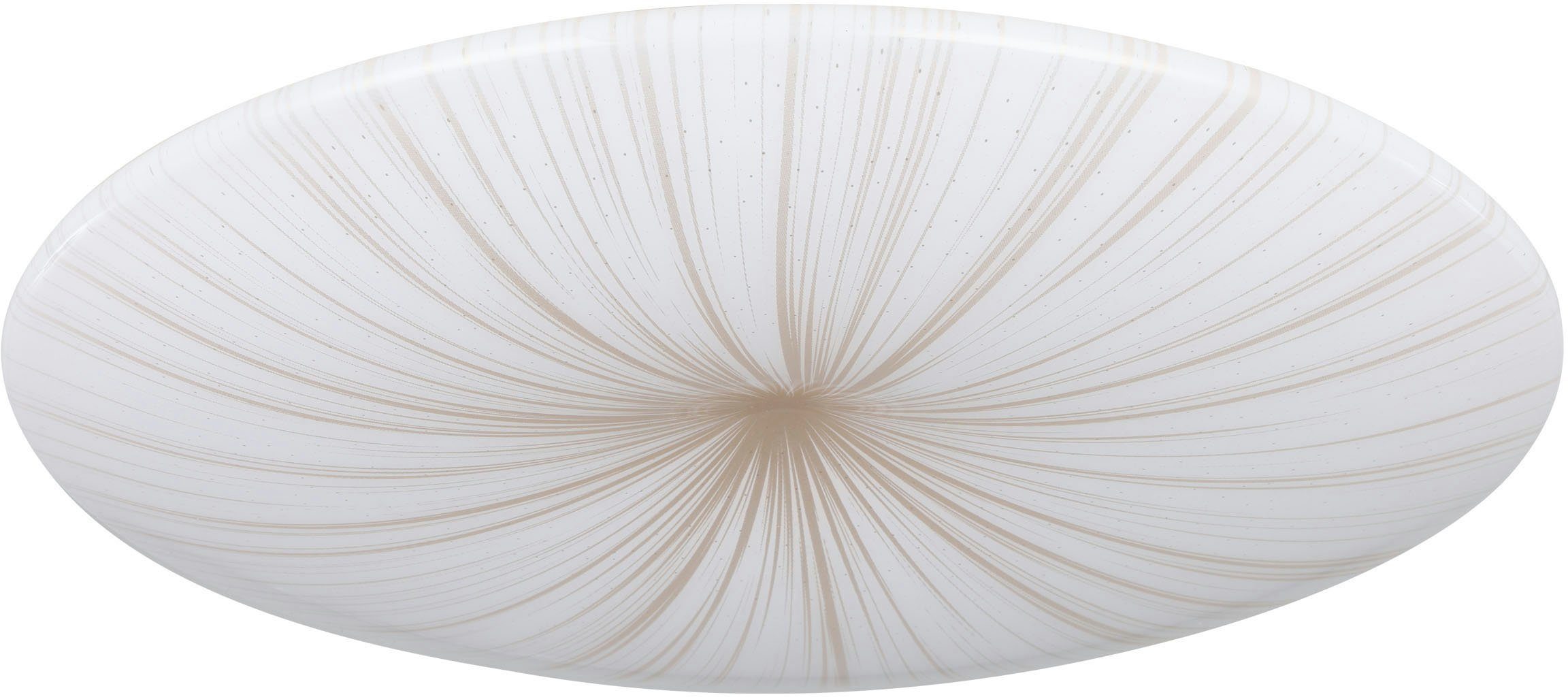 EGLO Deckenleuchte NIEVES 1, LED fest integriert, Warmweiß, Wohnzimmerlampe, Schlafzimmer, Küche, Flur, zeitloses Design