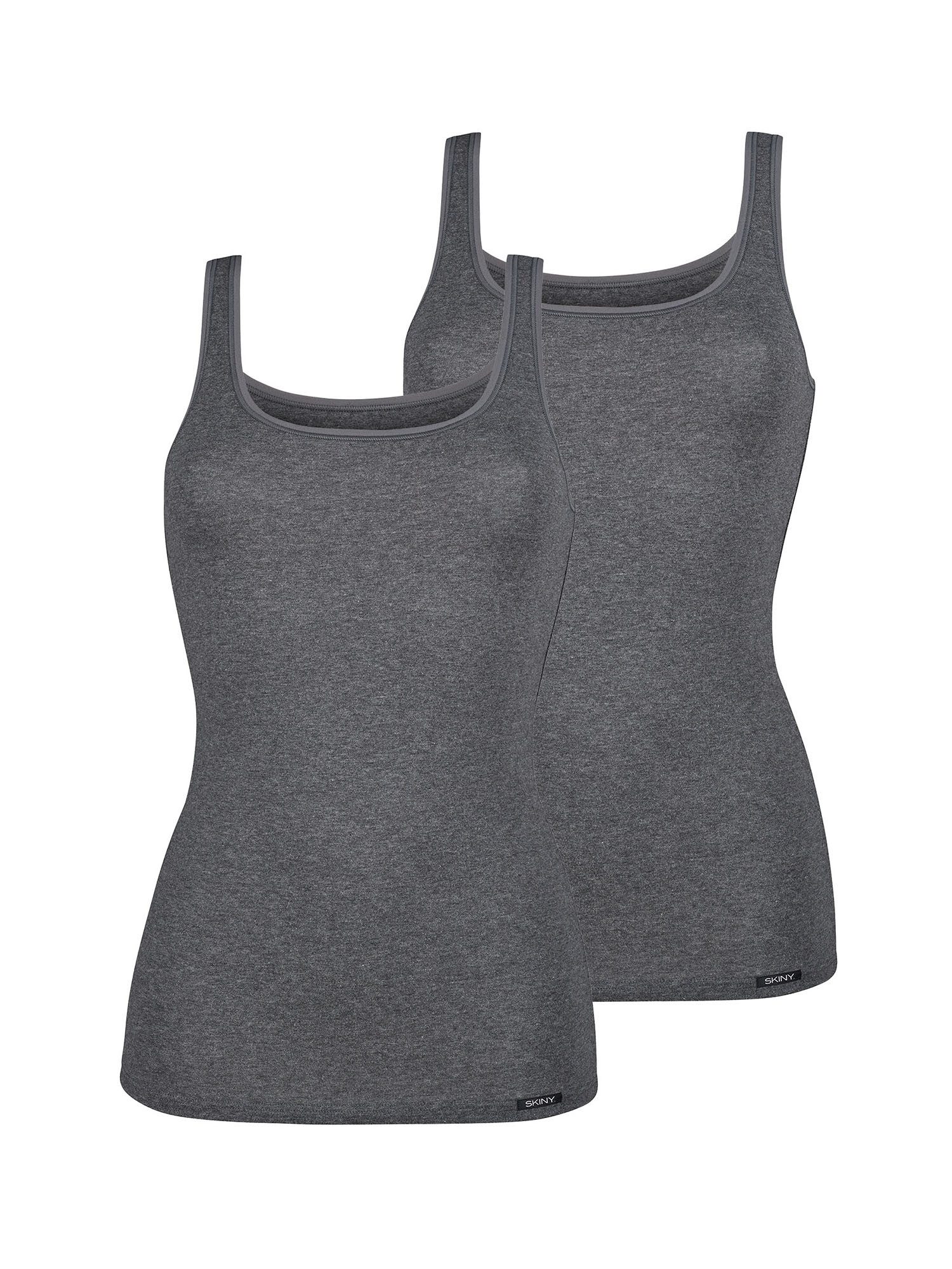 Skiny Tanktop Cotton Advantage (2-tlg) Trägertop, Muskelshirt, Ärmelloses S günstig online kaufen
