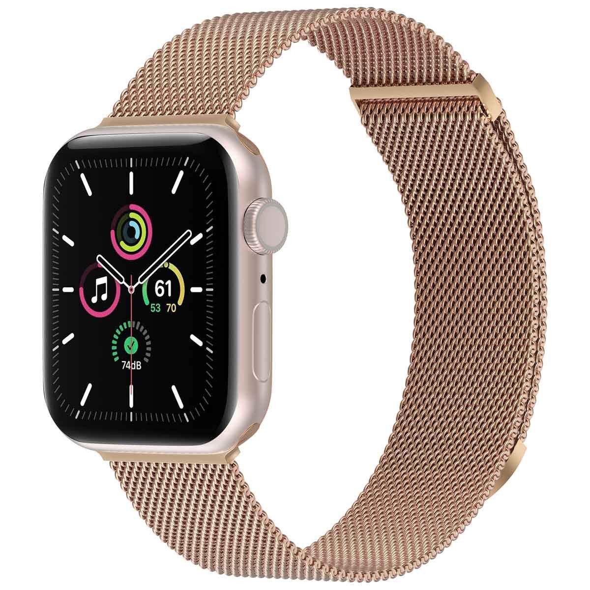 imoshion Smartwatch-Armband imoshion Magnetisches Milanaise Armband für Apple Watch, 38/40/41/42
