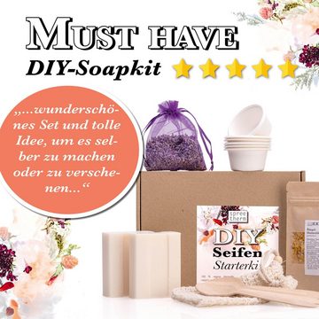 spreetherm Seifen-Set Seife selber machen, DIY Set von spreetherm inkl. veganer Kernseife, - Unsere DIY Empfehlung- Bekannt aus Social Media