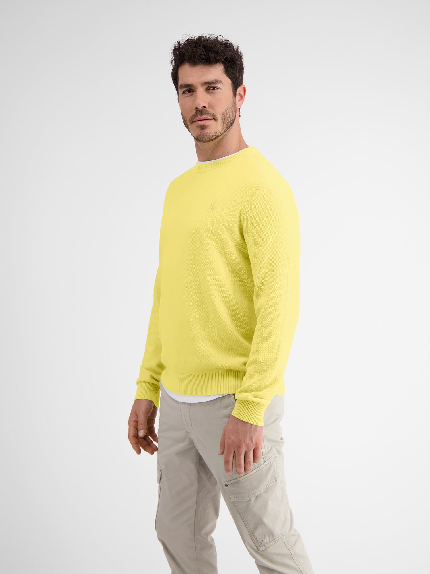 LERROS Strickpullover LERROS Crewneck Strickpullover