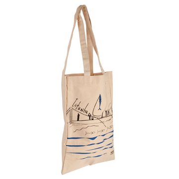 BIGGDESIGN Tragetasche Biggdesign Fisher Einkaufstasche, Stofftasche, Umhängetasche, 38x41cm (1-tlg)