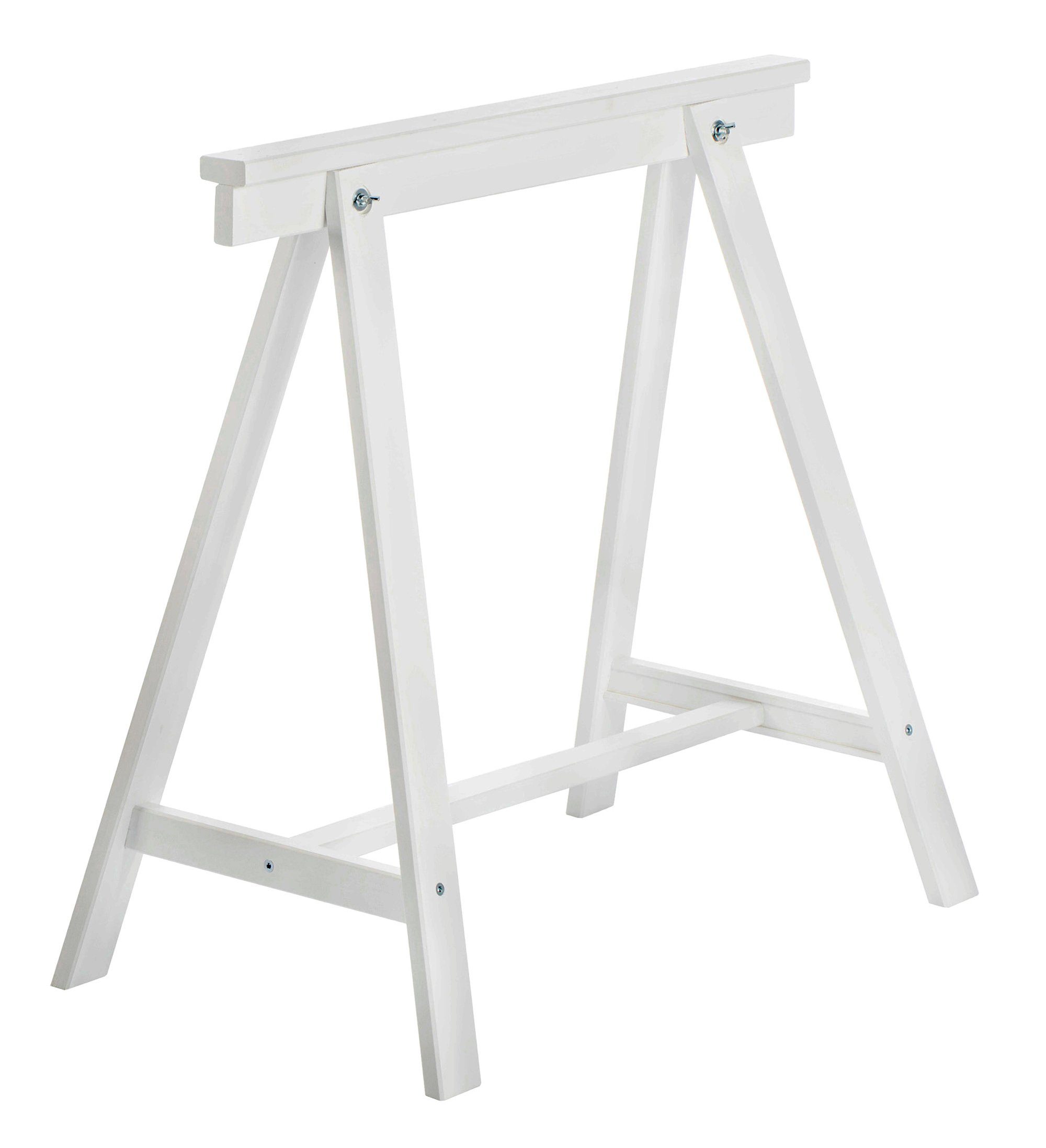 Astigarraga Kit Line Unterstellbock Holzbock "Deco", Tischbein aus Massivholz in verschiedenen Farben, 400 kg max. Belastbarkeit