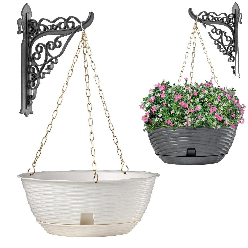 GarPet Blumenampel Pflanzenampel Hängeschale Blumenampel Hängeampel günstig online kaufen