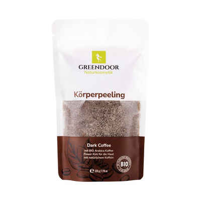 GREENDOOR Körperpeeling Körperpeeling Dark Coffee