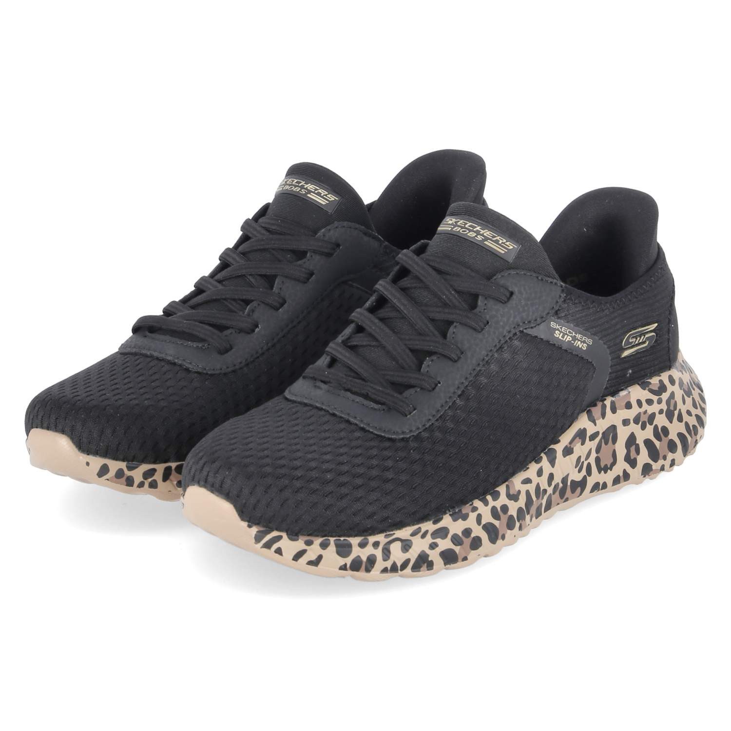 Skechers Skechers 117246 BLK Damen Textil schwarz Schnürschuh günstig online kaufen