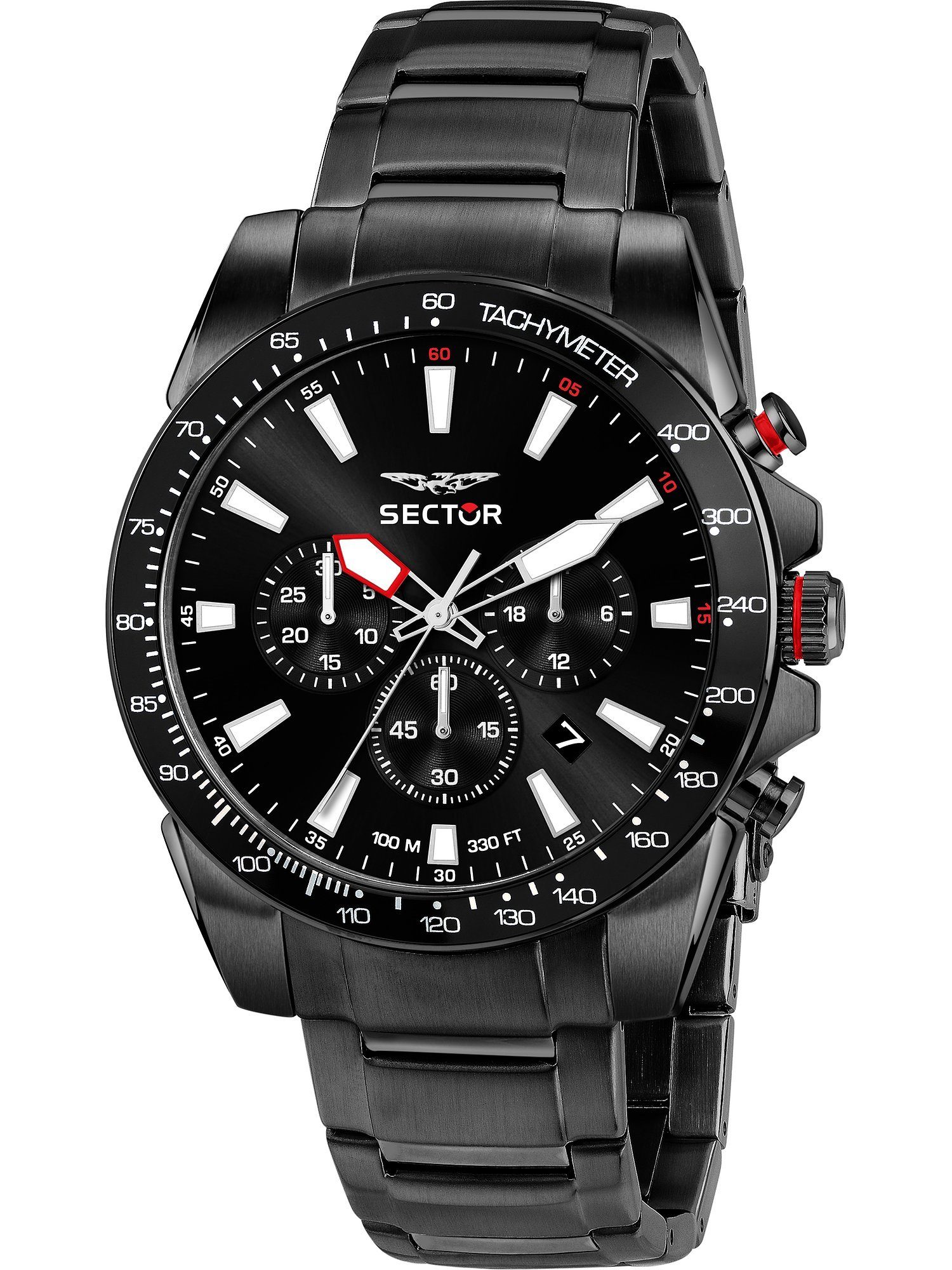 Chronograph Sector Herren-Uhren Analog Quarz
