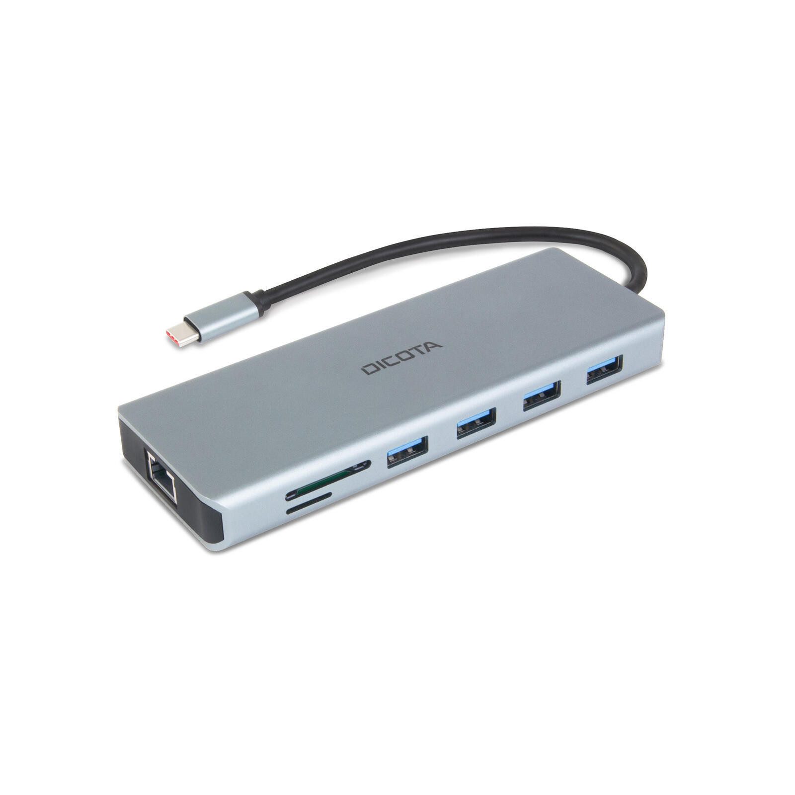 DICOTA Laptop-Dockingstation USB-C 13-in-1 Docking Station 4K HDMI/DP PD 100W