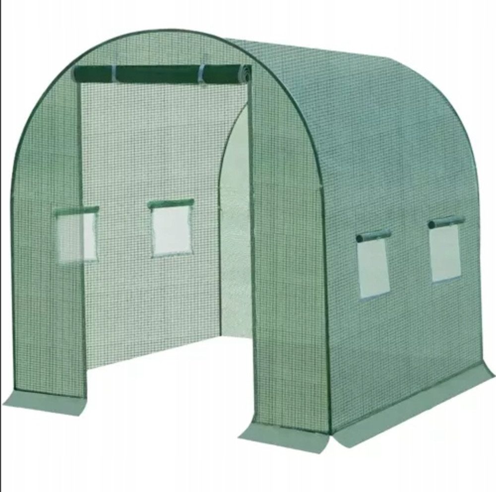 Redfink Foliengewächshaus Ersatzfolie für das Gewächshaus-Tunnel 2x2x2m