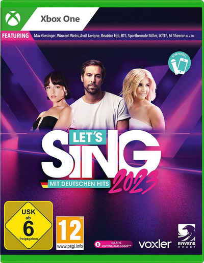 Let's Sing 2023 German Version Xbox One