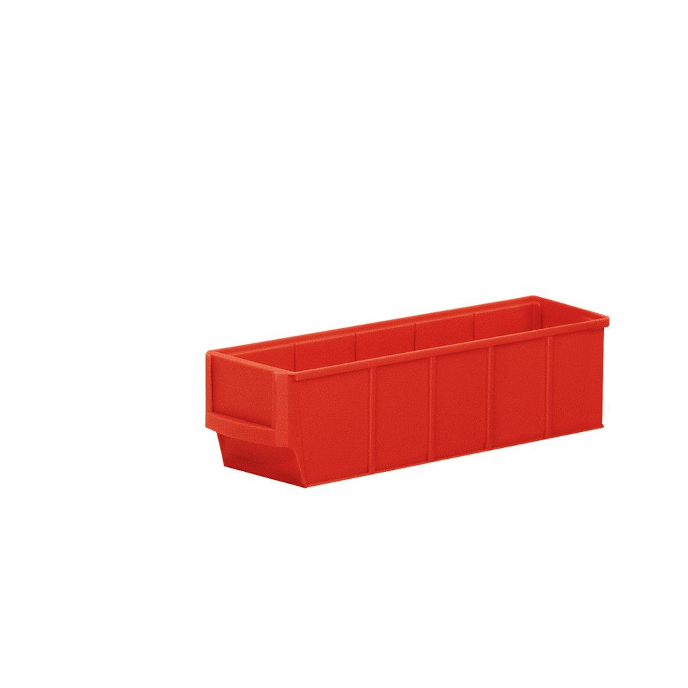 BRB-Lagertechnik Stapelbox 24x Regalkasten "Profi", LxBxH 300x91x81 mm, Stabile Griffmulde, kräftiger Stapelrand, großes Etikettenfeld