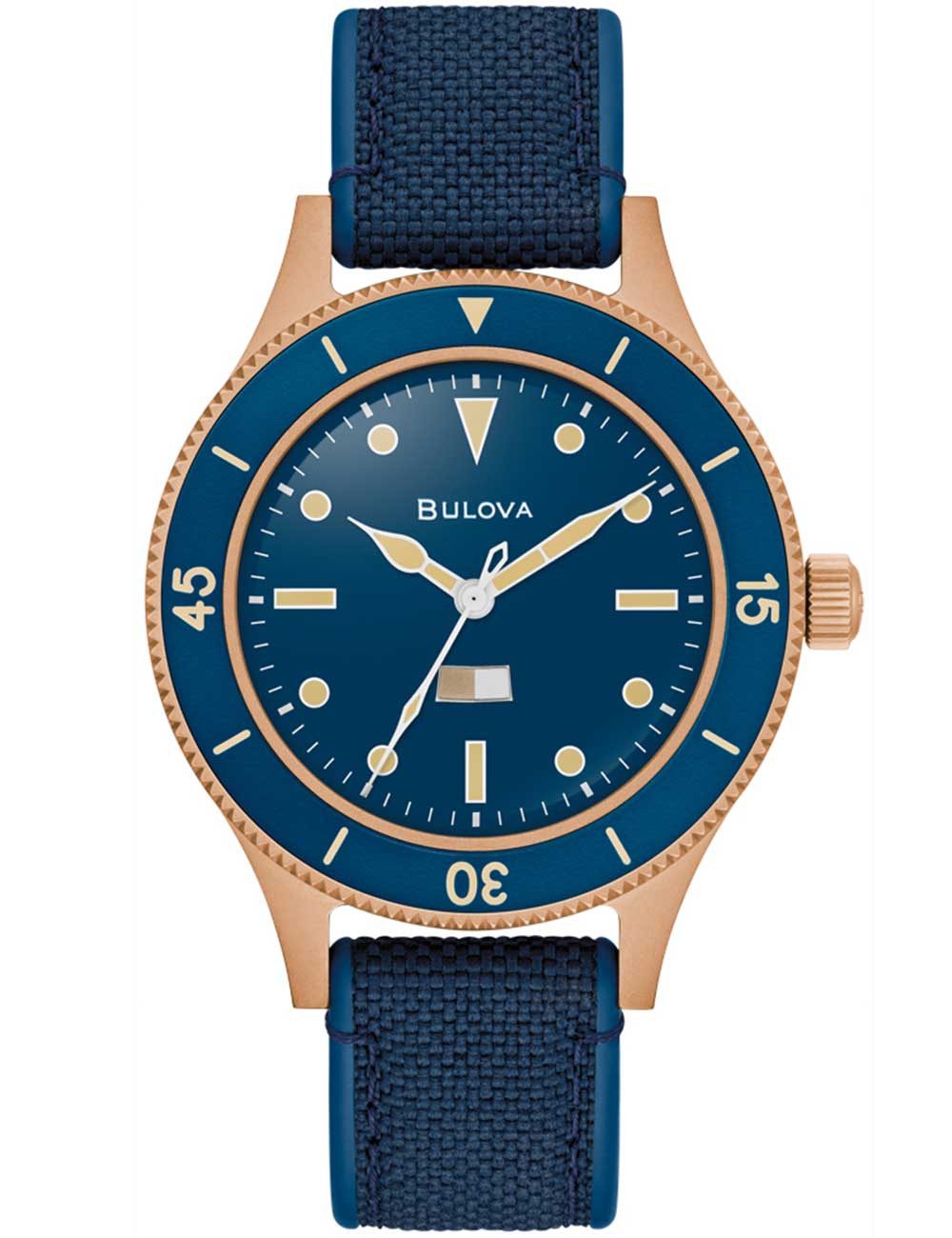 Bulova Automatikuhr Bulova 98A325 Herrenuhr MIL-SHIPS Bronze 150th Anniversary Automatik 4 Bulova 98A325 Herrenuhr MIL-SHIPS Bronze 150th Anniversary Automatik 41mm 20ATM
