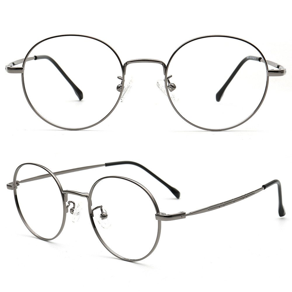 PACIEA Brille Blaulichtfilter Rundrahmen Anti-Müdigkeit