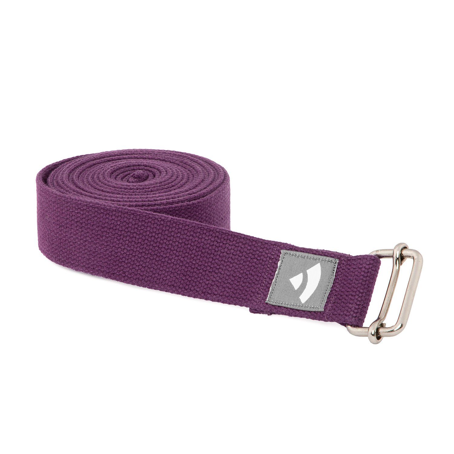 bodhi Yogamatte Yogagurt ASANA BELT PRO, 3m x 38mm, metall lila
