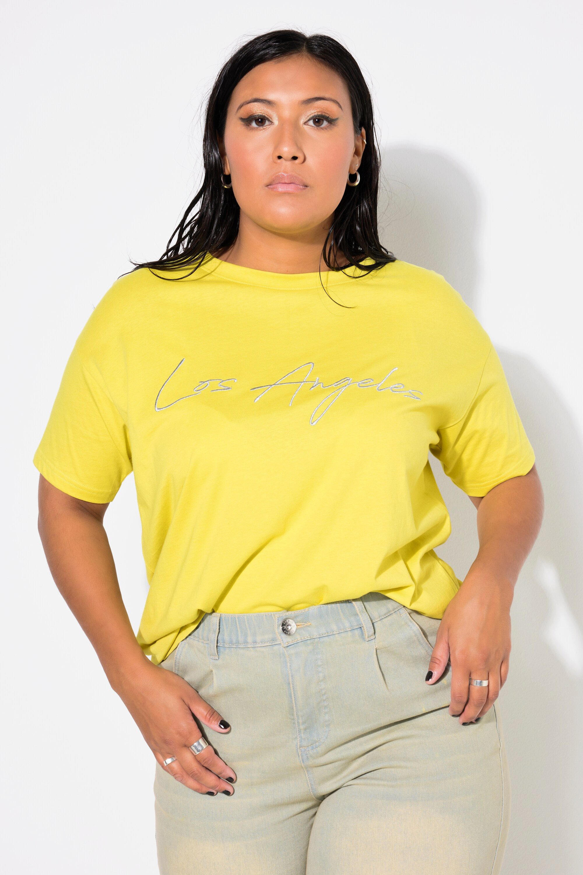 Studio Untold T-Shirt T-Shirt oversized gesticktes günstig online kaufen