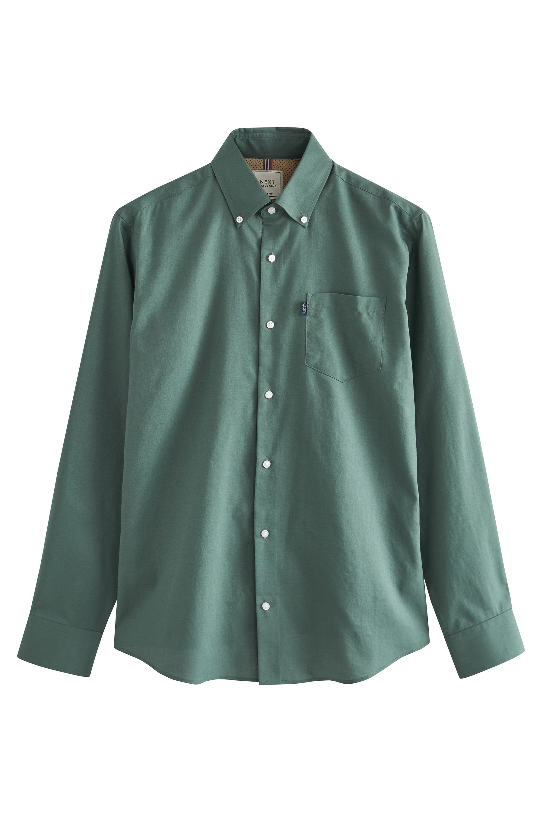 Next Businesshemd Bügelleichtes Slim Fit Button-down-Oxfordhemd günstig online kaufen