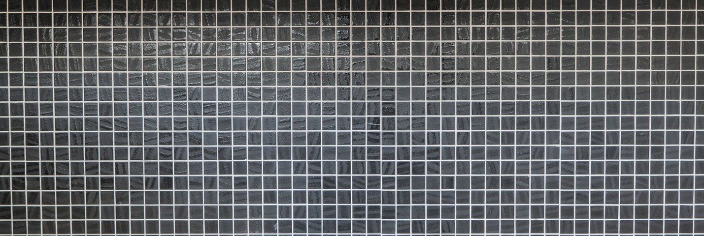Matten Mosaikfliesen Mosaikfliesen matt / schwarz Glasmosaik Recycling Mosani 10