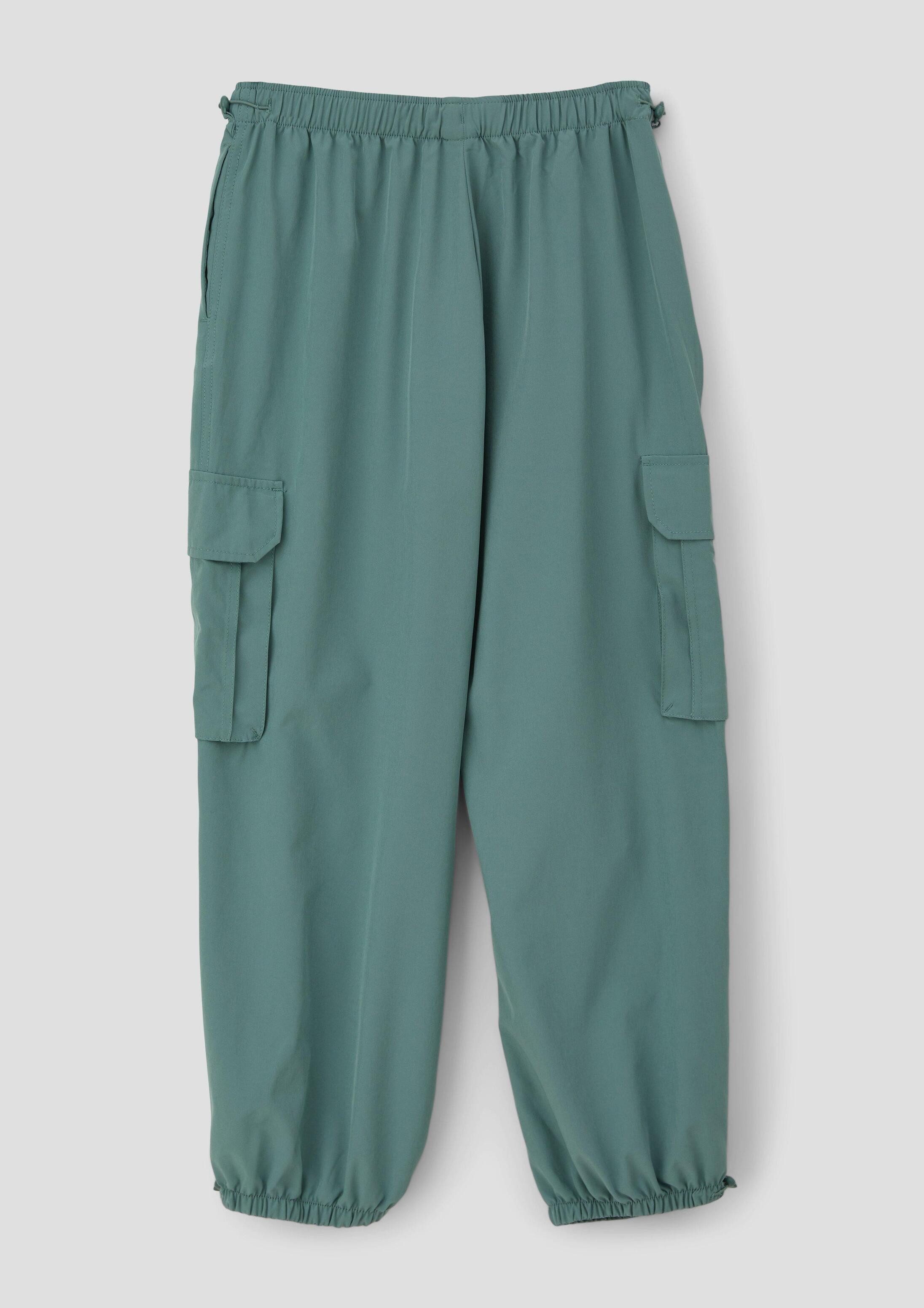 s.Oliver Chinos Hose Parachute Pants im Cargo-Stil