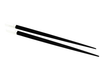 Brillibrum Essstäbchen Design Essstäbchen Aus Ebenholz + 925er Sterlingsilber Asiatische Stäbchen Geschenk-Idee Chopsticks Sushistäbchen