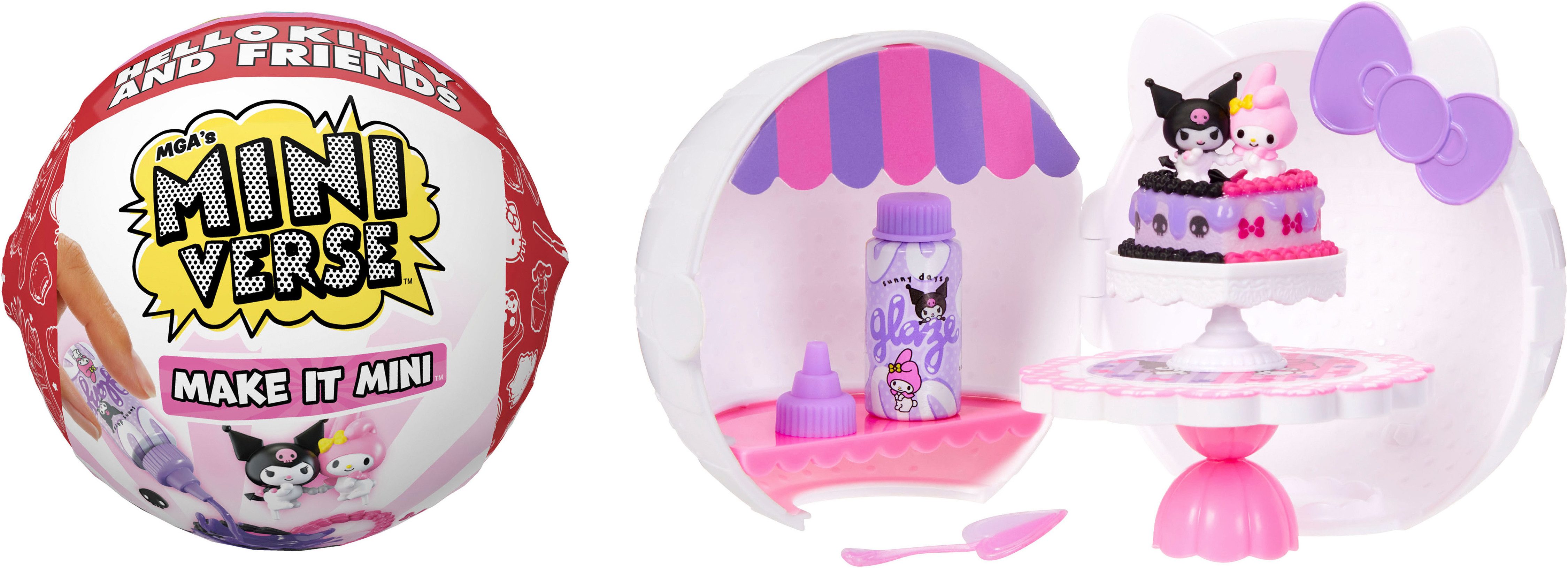 MGA ENTERTAINMENT Kreativset MGA's Miniverse - Make It Mini SANRIO Series 2 Asst, Lieferung erfolgt sortiert