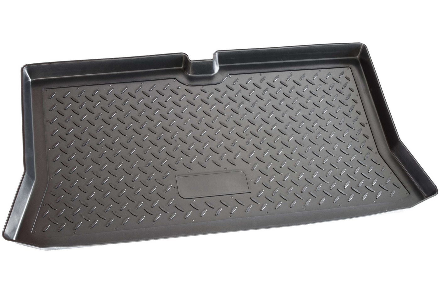 RECAMBO Kofferraumwanne für Nissan Micra III, K12, 2003-2010, für Nissan Micra III, 100% passgenaue Antirutschmatte, Kofferraum Schutzmatte, Gummimatte