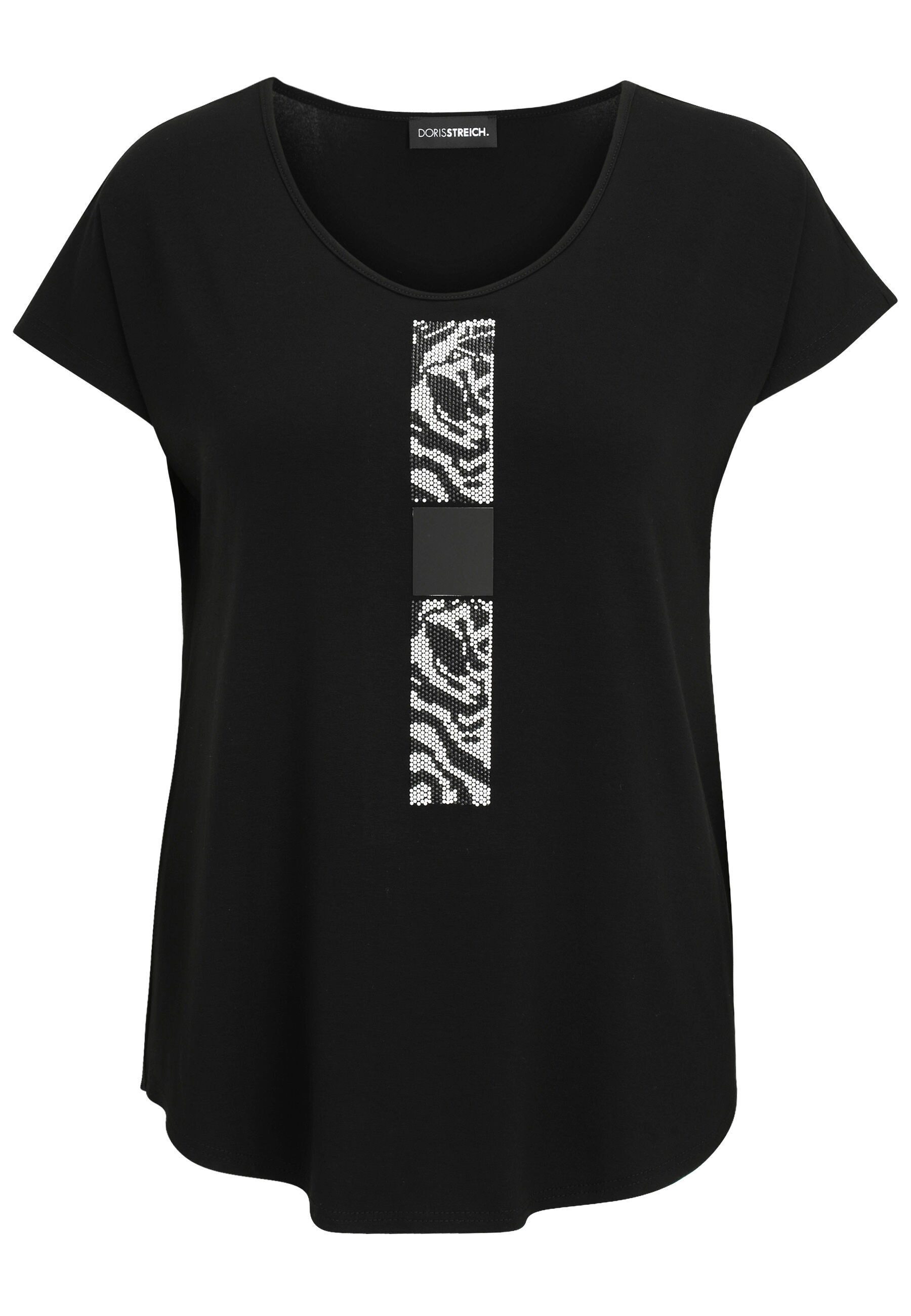 Doris Streich Rundhalsshirt (1-tlg) mit dekorativem Grafik-Motiv