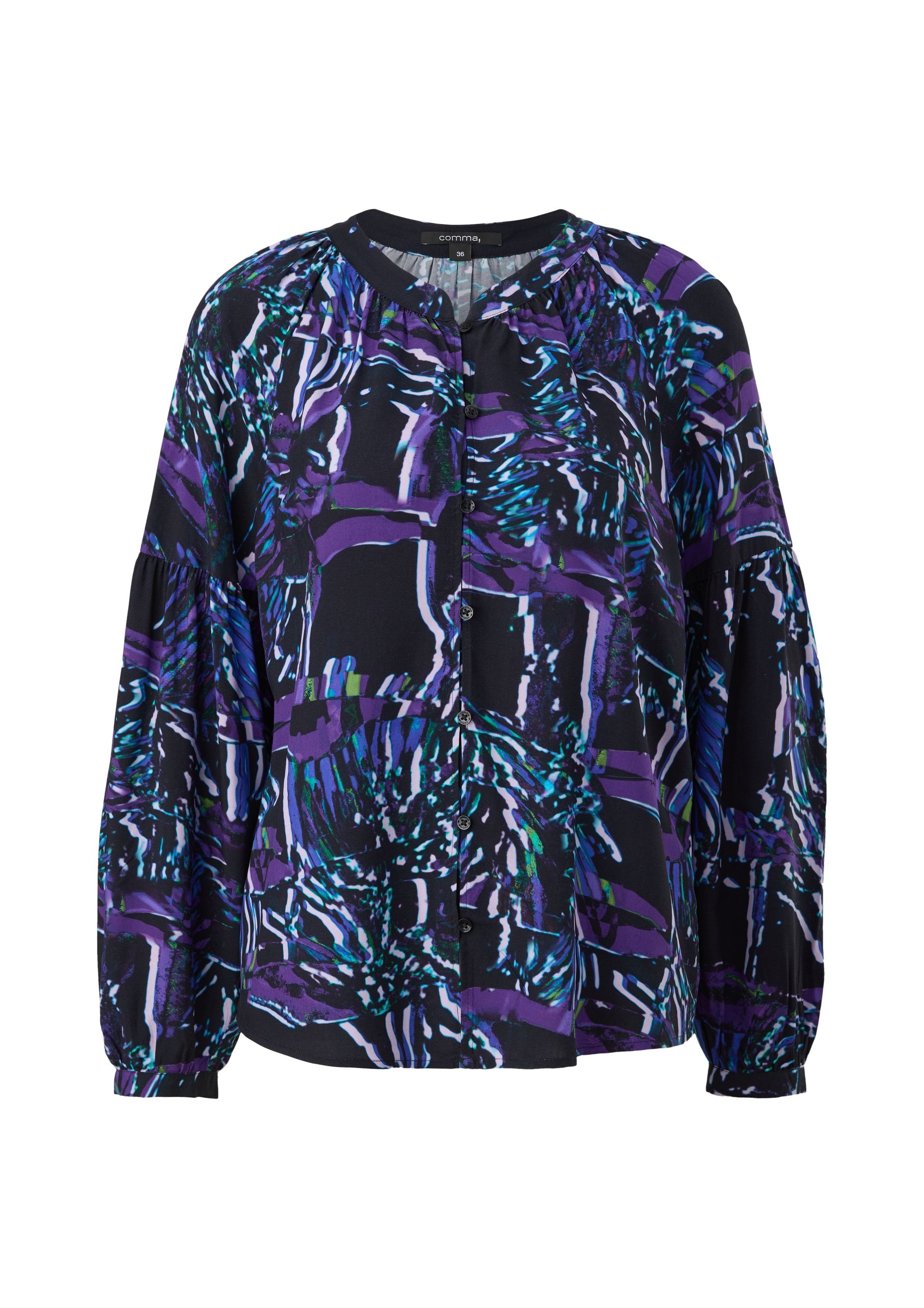 comma Langarmbluse