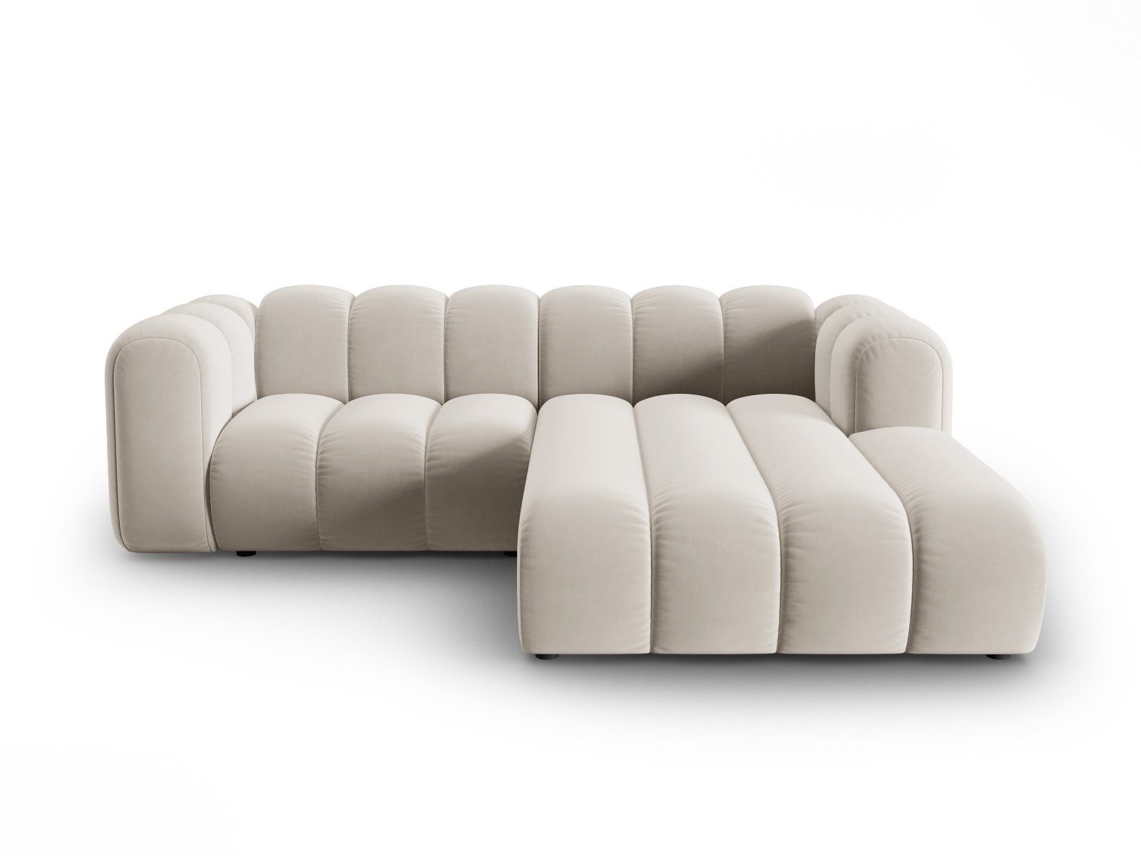 Micadoni Ecksofa Lupine, modular 3-Sitzer günstig online kaufen
